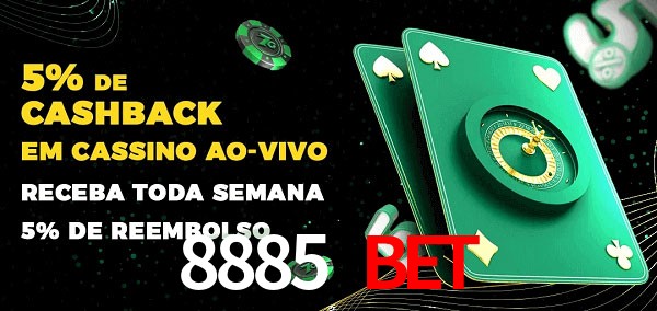 Promoções do cassino ao Vivo 8885 bet